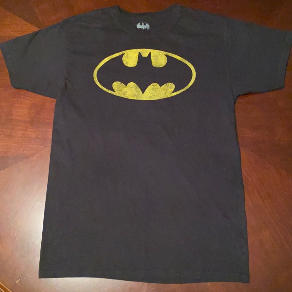 Batman Logo Unisex Black T-shirt Medium